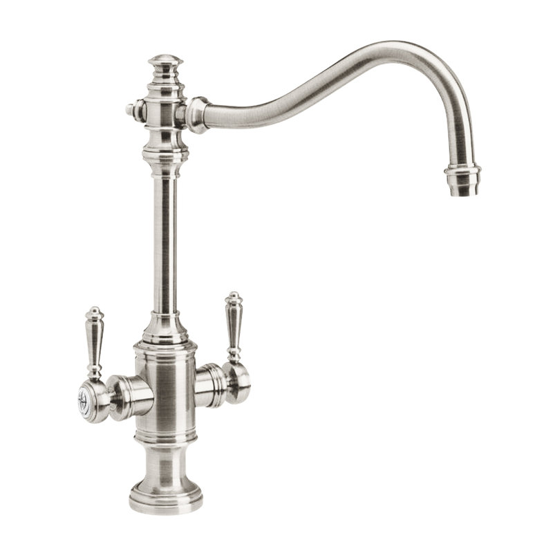 Annapolis Two Handle Kitchen Faucet, Satin Nickel