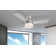 105cm Oconnor 3 - Blade Ceiling Fan with Remote Control and Light Kit Included
