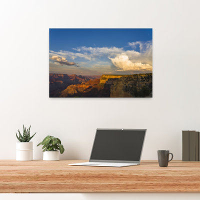 View Of Canyon, South Rim, Grand Canyon, Arizona, Usa Abstract Contemporary Landscape Nature Wall Art