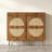 Natural Rattan Shoe Cabinet With Flip Drawers, Free-Standing Shoe Rack Storage For Heels And Slippers, Enhanced With Pine Foot And Open Back Design