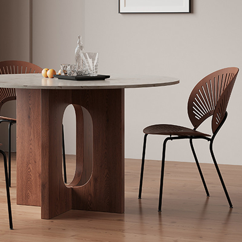 Table ronde de qualité exquise et durable, H 29,52 po x L 51,18 po x l 51,18 po