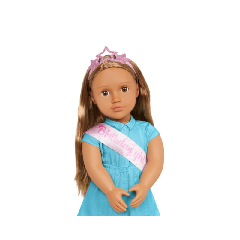 Satzur Anita Birthday Party Doll Accessories Set