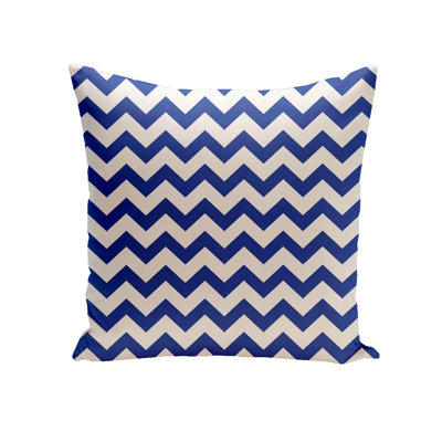 Housse et insert de coussin d'extérieur à chevrons