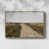Toile naturelle avec cadre flottant