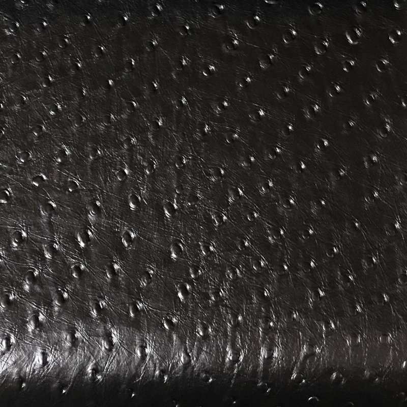 Ostrich-Albany Animal Print Vinyl Fabric, Bronze