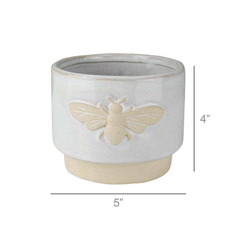 Bathsheb Ceramic Bee Cachepot