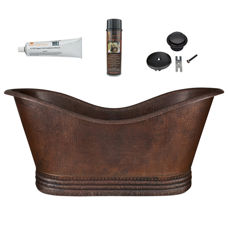Ensemble de baignoire et de drain BSP5_BTD67DB Premier Copper Products