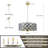 Satnosh 5 - Light Drum Chandelier
