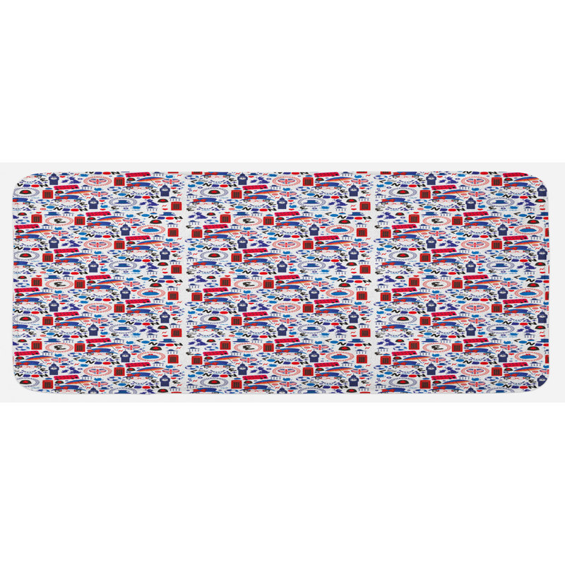 Motif avec parasol Queen Elizabeth Elizabeth