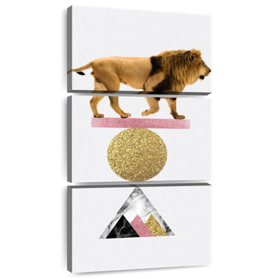 Geometric Balancing Lion