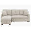 Canapé-lit et chaise longue réversible de 85 po de large Areebe-803994431