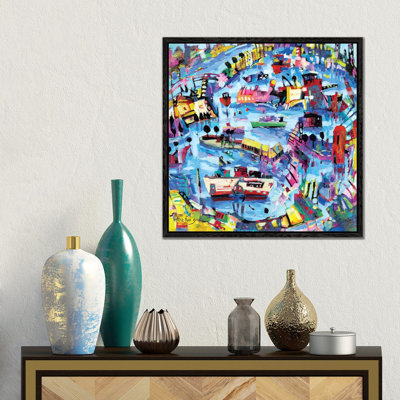 Funlands III by Tara Funk Grim - Gallery-Wrapped Canvas Giclée on Canvas