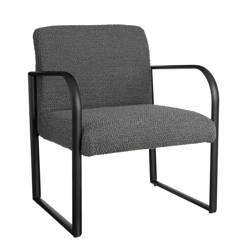 Earleville Upholstered Armchair, Grey