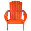 Chaise Adirondack pliante en bois massif avec table Pankow-1764400242