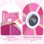 WinSpin Dual Use Prize Wheel Tabletop or Floor Stand Fortune Spinning Pink