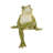 Trinx Doetie 3 Piece Resin Frog Shelf Sitters Set