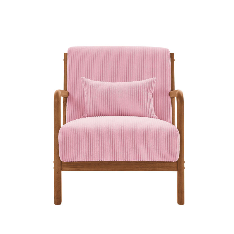 Chaise longue en bois, Pink