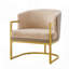 Chaise d'appoint rembourrée Ophelis-1494097388