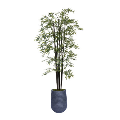 Arbre de bambou artificiel en pot 84,08 po