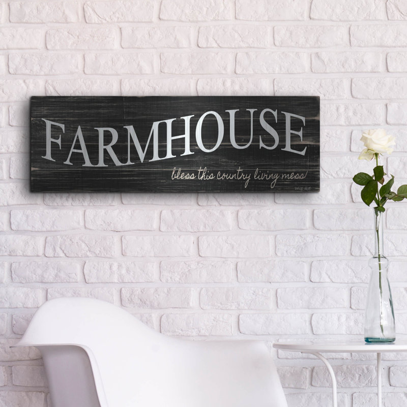 «Farmhouse» par Cindy Jacobs, H 12 po x l 36 po