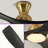 Karlena 52'' Dimmable Ceiling Fan with Lights and Remote Control 3CCT Reversible DC Motor Timer Memory-1749798895