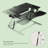 Tamara Adjustable Metal Base Standing Desk Converter-1295838680