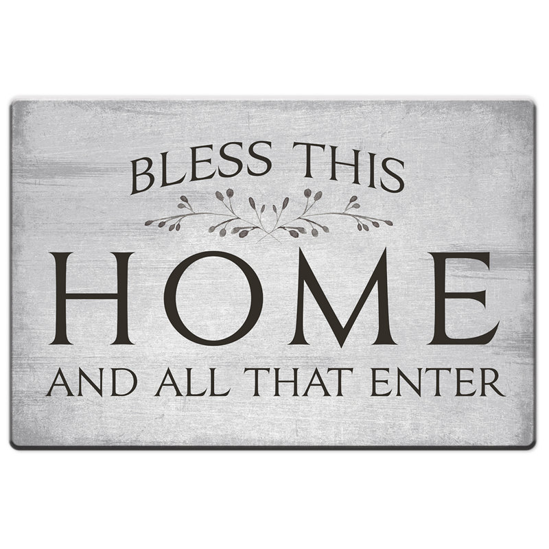 Tapis anti-fatigue bless this home Cline