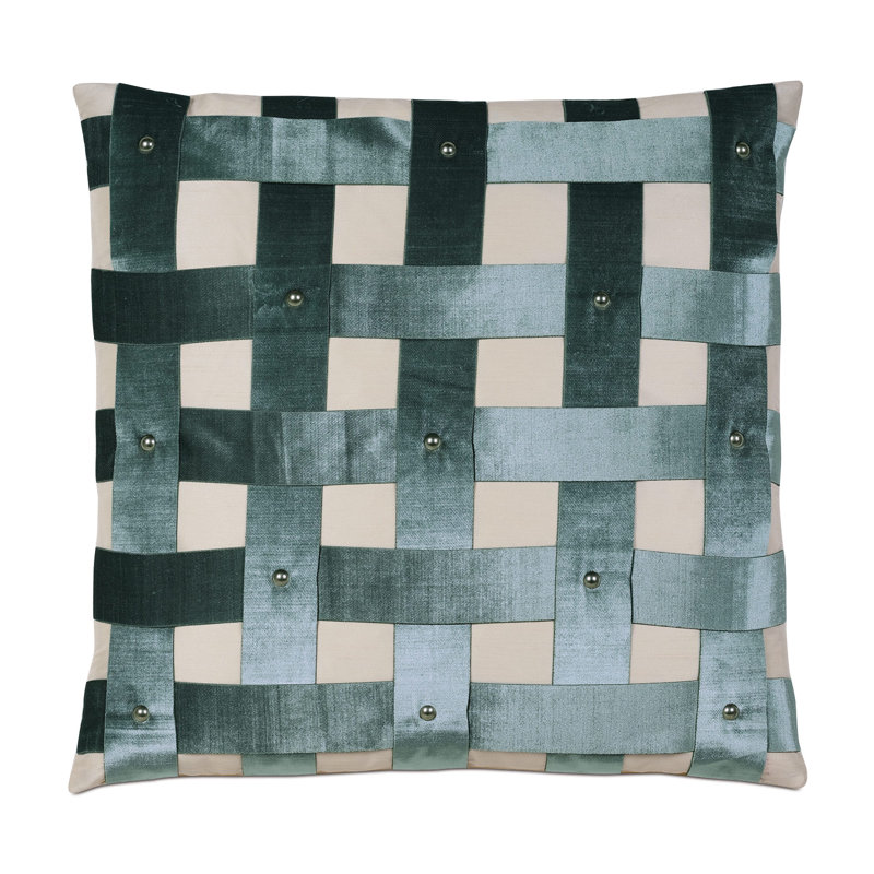 Alaia Velvet Square Pillow Cover & Insert