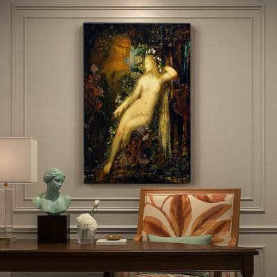 Galatea - Toile tendue avec châssis par Gustave Moreau