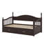 Lit de jour avec lit gigogne, lit de jour extensible avec deux tiroirs de rangement-731723185