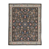 Wool Floral Area Rug
