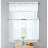 BT454-KC 3PC CARLISLE KITCHEN CURTAIN