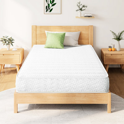 Matelas Queen de 20 cm d'épaisseur, fermeté moyenne, ressorts indépendants, respirant, soutien des bords, chambre à coucher