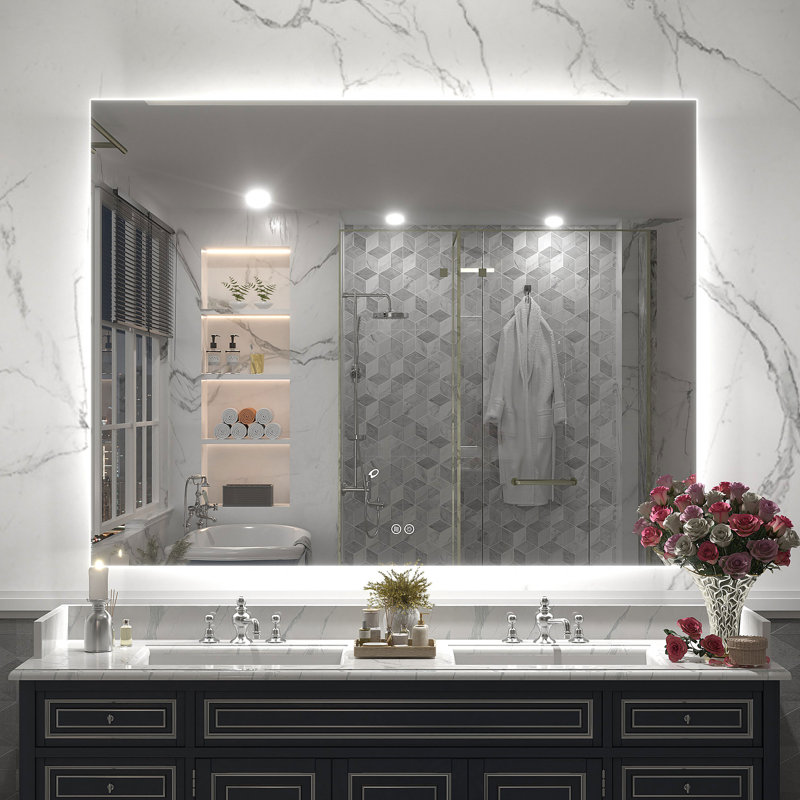 Miroir de salle de bain , 51 po x 40 po