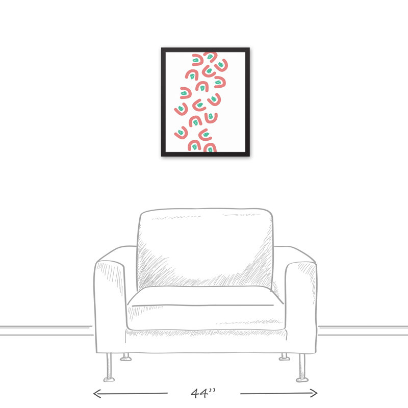 Art encadré Simple Path, H 21,75 po x l 17,75 po x P 1,75 po