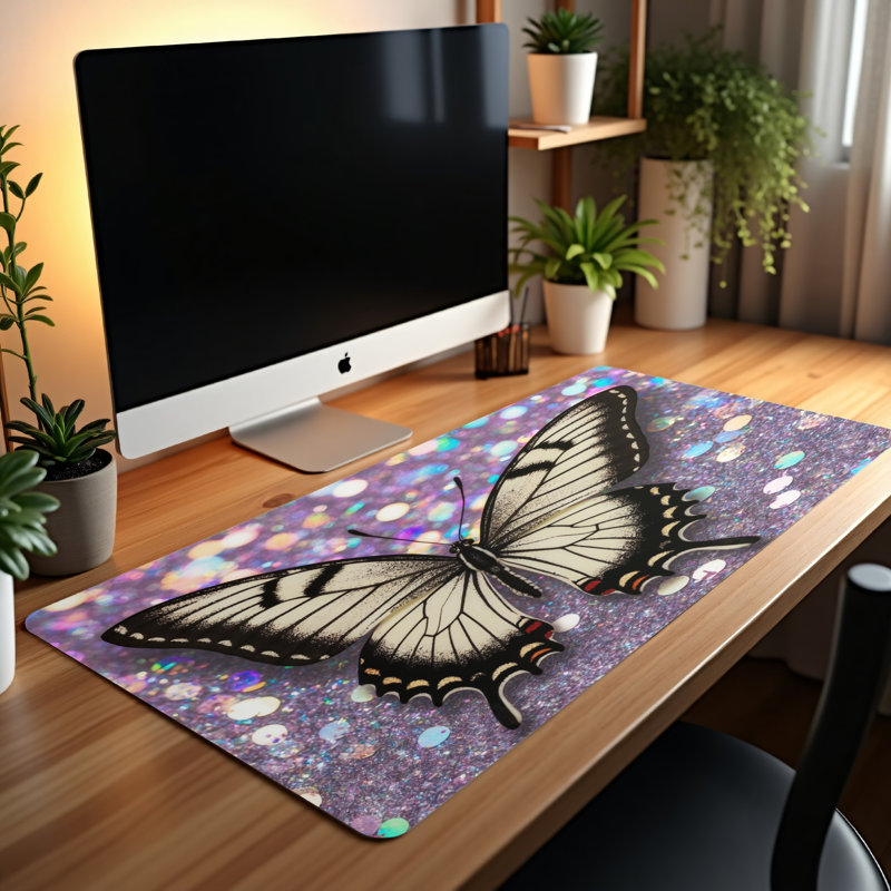 Polyester Desk Pad, 14.4x12.1