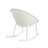 Durable Weather-Resistant Rocking Chair Set with Polypropylene Resin, Perfect for Outdoor Relaxation and Modern Decor.