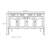Retro-Style Black Sideboard