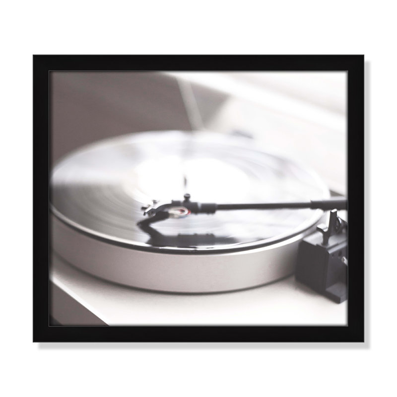 Spinning - photographie, Cadre noir satiné, H 13 po x l 15 po x P 1,25 po