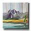  «Sierras Autre côté» par Melba Browne, art mural sur toile, 18 po x 18 po