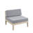 Deloris Acacia 4 - Person Modular Patio Conversation Set with Cushions-2061000969