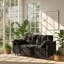 Canapé-lit convertible en velours 2 places l 55 po x P 33 po x H 32,28 po Avenloft