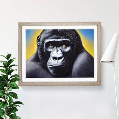 Rare Gorilla - Single Picture Frame Painting