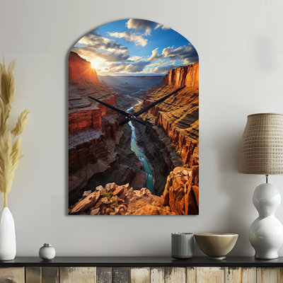 Horloge murale Canyon