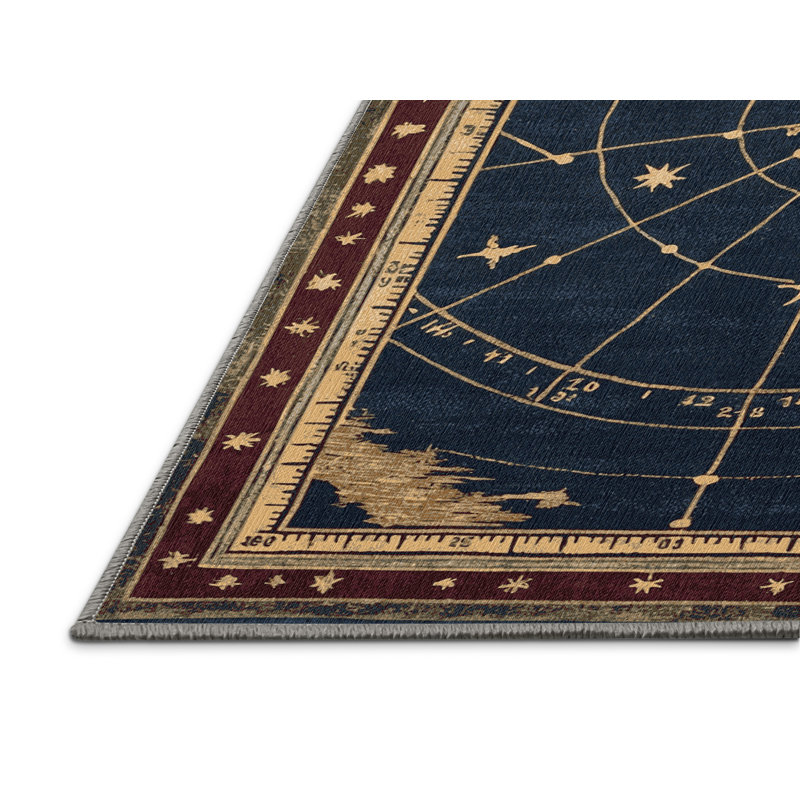 Tapis mauve lavable à la machine, Rectangle 3 pi x 5 pi