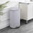 Steel Step On Kitchen Trash Can - 8 Gallons-92904044