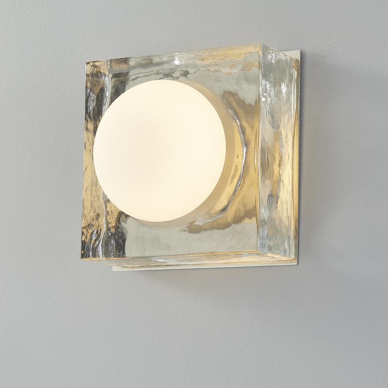 Applique murale MAYAY 1, Nickel poli