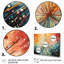 Mid Century Sunburst Serenade I, reproduction d'art sur toile-674026621-674026562