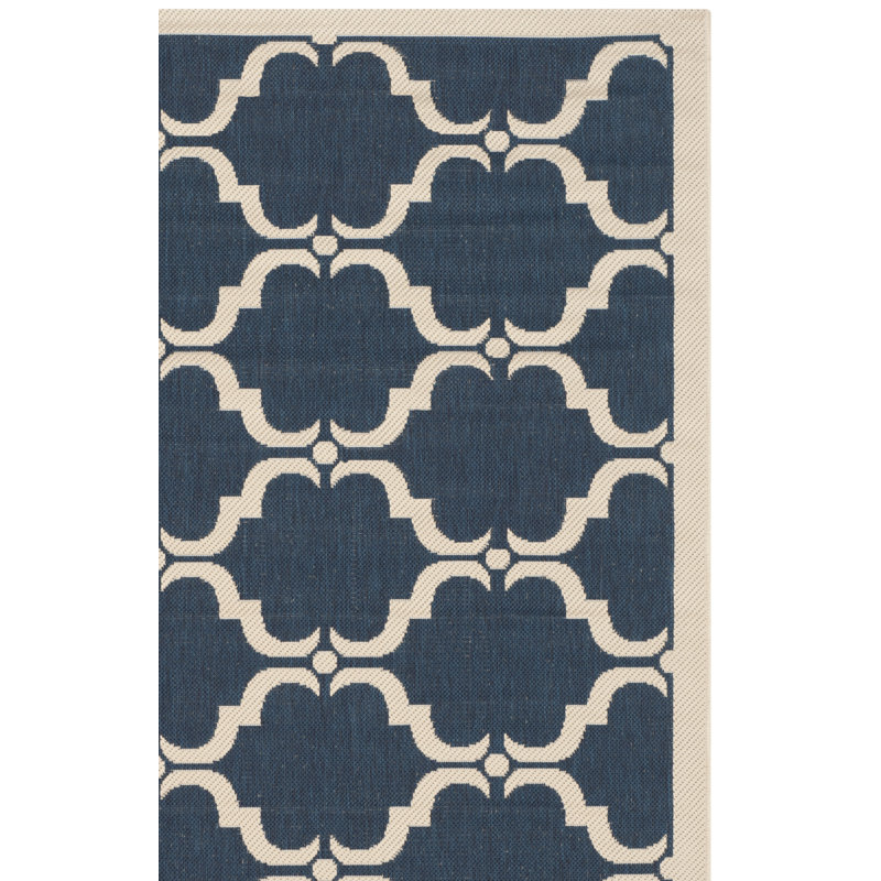 Herefordshire Performance Geometric Indoor/Outdoor Area Rug, Rectangle 2'7" x 5'