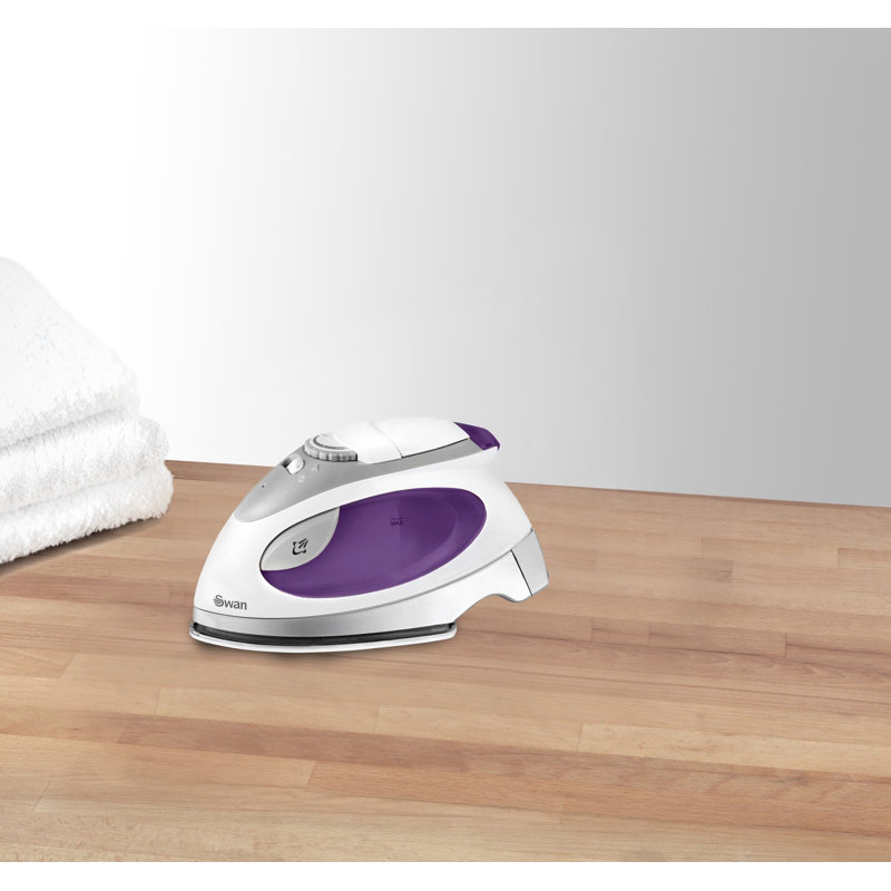 Swan SI3070N Compact, Steam Travel Iron, with Pouch and Beaker, Variable Temperature Control, 900W